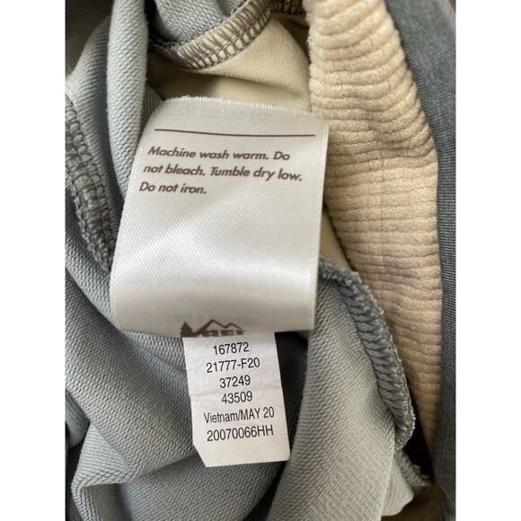 REI Co-op Pull On Joggers Pants Womens Small Sage Gray Take Your Time Knit - Picture 10 of 10